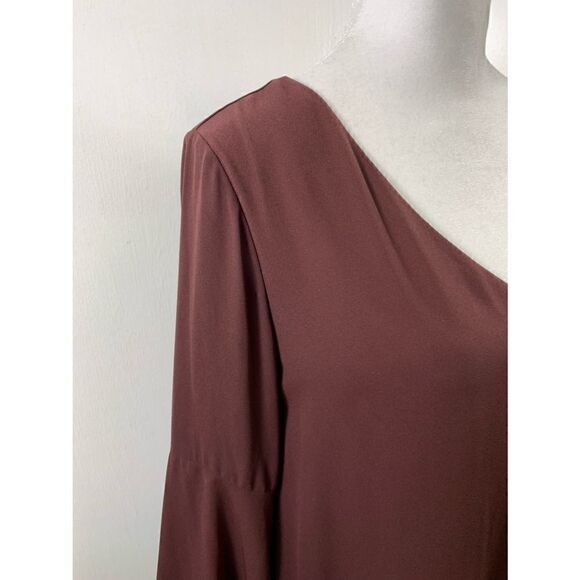 ASTR Burgundy Loose Short Dress Size S - Picture 4 of 11